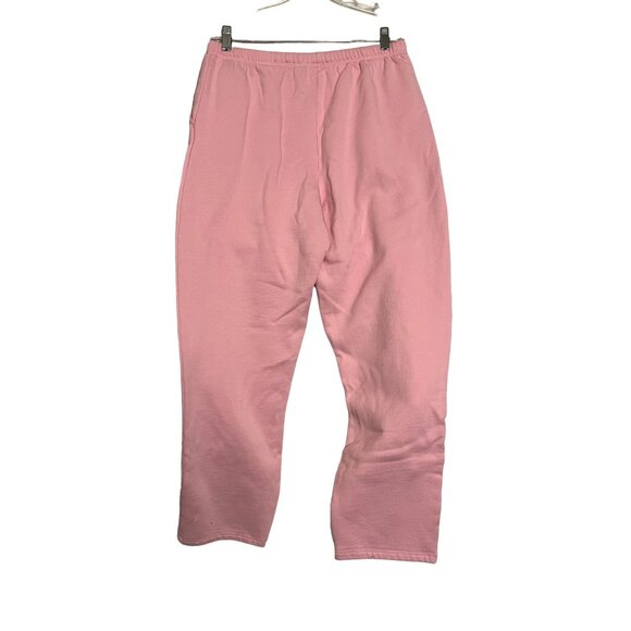 Eddie Bauer Women Medium Pink & Yellow Cotton Blend Sweatpants small flaws - Picture 5 of 16